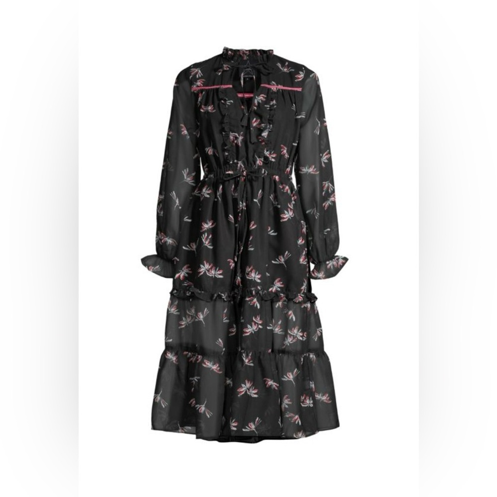 AREA STARS
Remi Floral-Print Tiered Dress